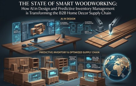 The State of Smart Woodworking: How AI in Design and Predictive Inventory Management is Transforming the B2B Home Decor Supply Chain